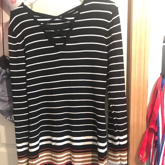 Long sleeve sweater dress - Picture 1 of 1